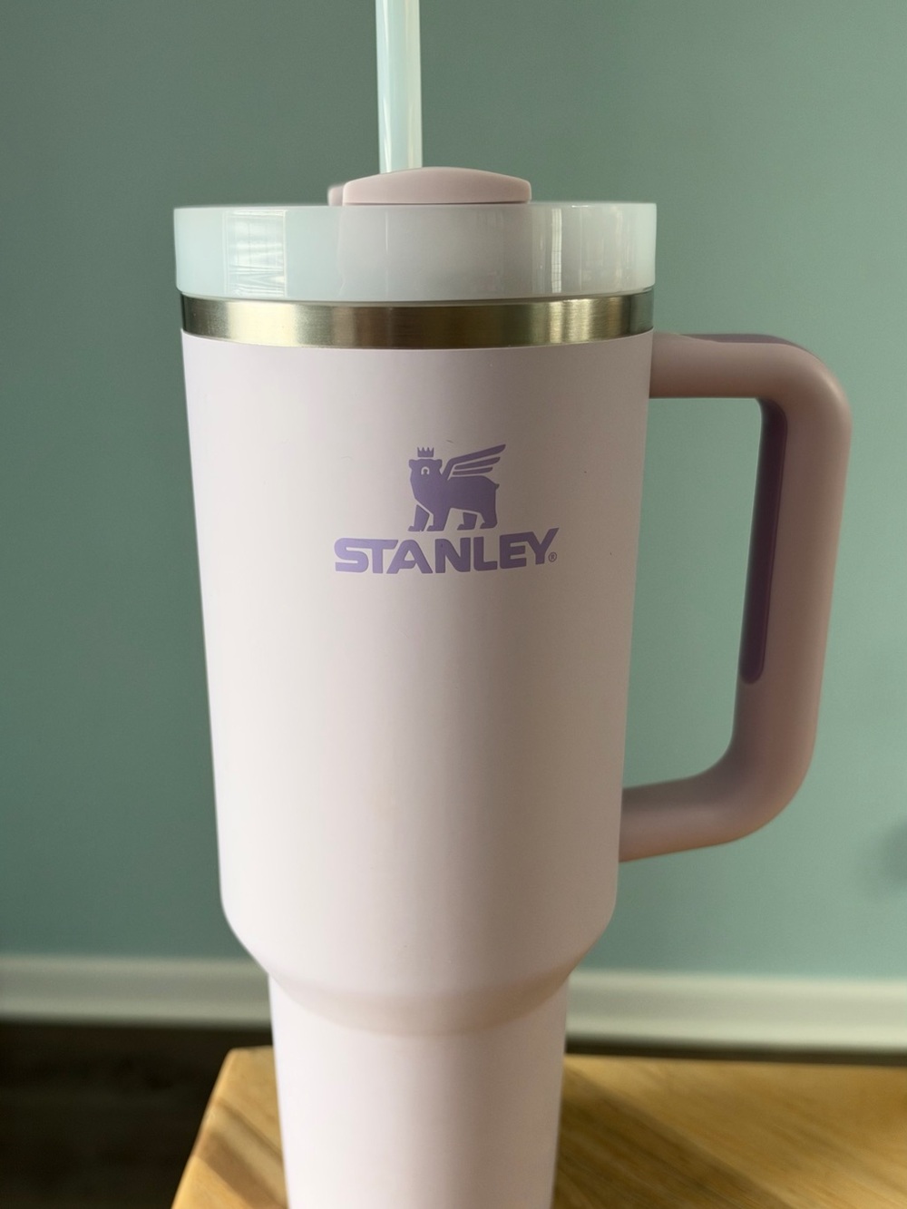 Stanley Purple Travel Tumbler with Handle